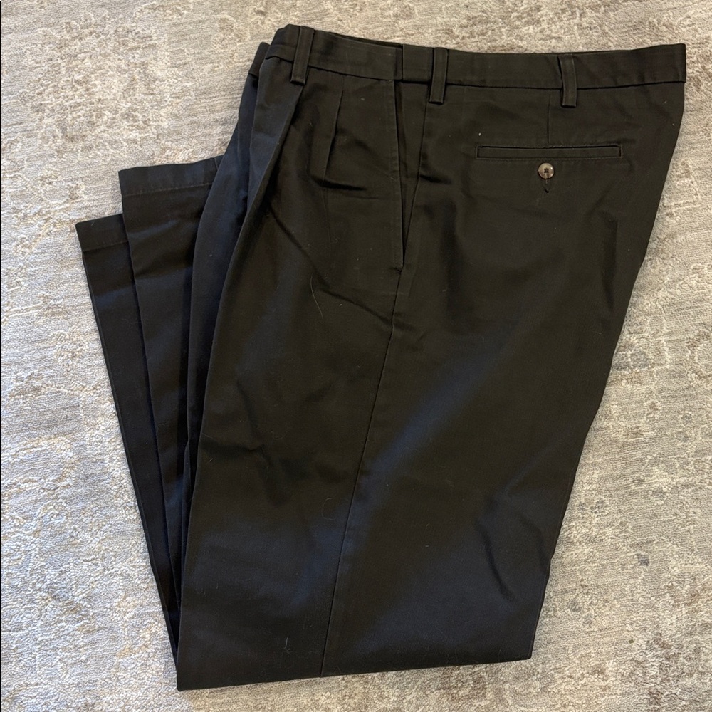 Croft & Barrow Black Chinos